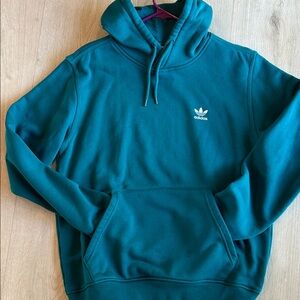 Adidas Men's Deep Teal Hoodie